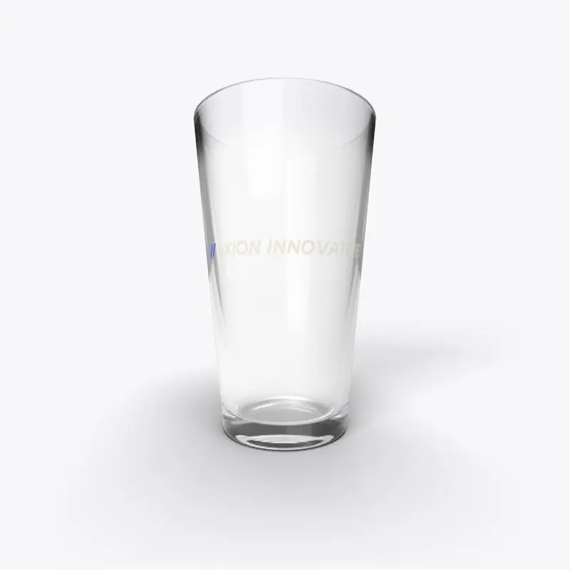 Axion Pint Glass